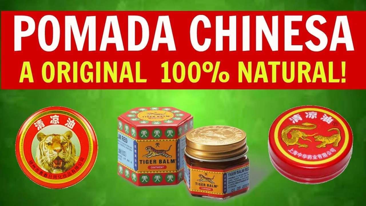 pomada chinesa